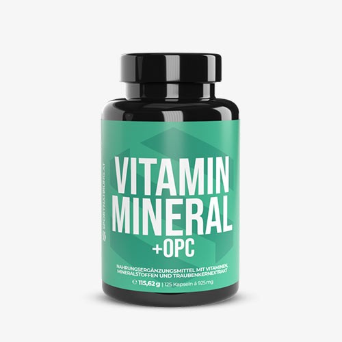 SPORTNAHRUNG.AT Vitamin Mineral + OPC 125 Kapseln