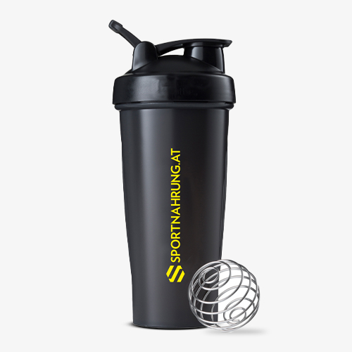 SPORTNAHRUNG.AT Matte Black Shaker 650ml